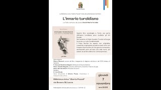 L innario turoldiano di Mauro Manzoni [upl. by Alten]