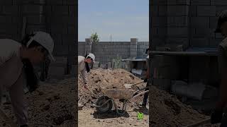 Construction of 0 to 100 raised garden beds with cement blocks [upl. by Hsemin340]