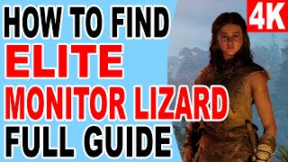 How to Find Elite Monitor Lizard and Monitor Lizard Location  Soulmask [upl. by Vashtia]