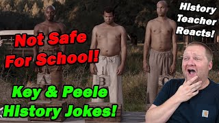 History Teacher Reacts to Key amp Peele History Jokes [upl. by Nide388]