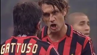 Maldini tells Gattuso to Shut Up [upl. by Hniv]