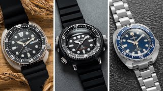 The TOP Seiko Dive Watches For Enthusiasts  19 Watches Mentioned [upl. by Assek]