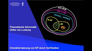 44 Charakterisierung von NP durch Verifikation [upl. by Cordell]