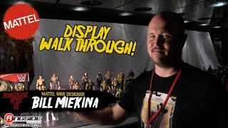 RINGSIDE FEST 2016 Mattel WWE Display Walkthrough with Bill Miekina [upl. by Eiresed]