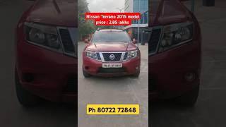 Nissan Terrano xl 2015 model 3 owner price 285 lakhs [upl. by Ludewig134]