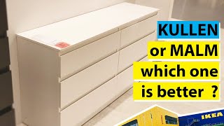 Ikea Kullen vs Malm whats the difference a look at ikea best seller drawer [upl. by Obara]