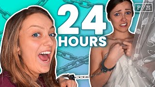 24 HOUR HANDCUFF CHALLENGE WITH MY GIRLFRIEND [upl. by Adon]