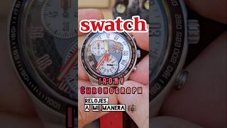 Reloj SWATCH Irony Chronograph Swiss Made [upl. by Bethel486]