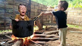 The process of making cakes to sell and taking care of 2 sons  Duyen daily life [upl. by Havard]