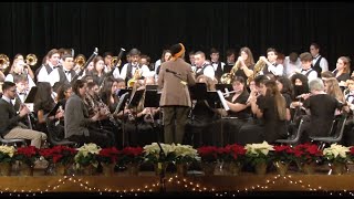 Stoughton High Combined Bands Sleigh Ride 2018 [upl. by Itsyrk236]