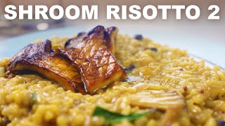 Fancier mushroom risotto vegan or not [upl. by Danby]