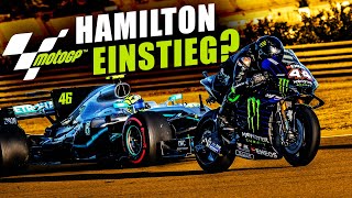 Kauft Lewis Hamilton ein MotoGPTeam Das sagt der F1Star [upl. by Newg349]