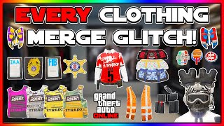 EVERY Working Clothing Merge Glitch In GTA 5 Online [upl. by Cuyler]