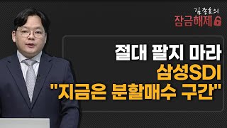 김종효의 잠금해제 절대 팔지 마라 삼성SDI quot지금은 분할매수 구간quot  머니투데이방송 증시 증권 [upl. by Alisan126]