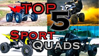 Top 5 Sport ATVs On The MARKET [upl. by Irehs17]