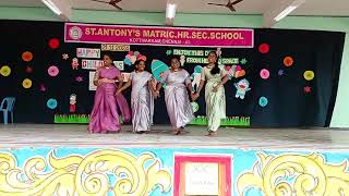 Powerful dance By our school Aunties [upl. by Alpheus493]