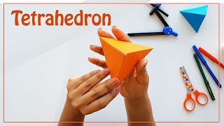 How to Make a Tetrahedron [upl. by Llerref]