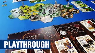 The Waylanders Board Game  Playthrough [upl. by Lubin569]