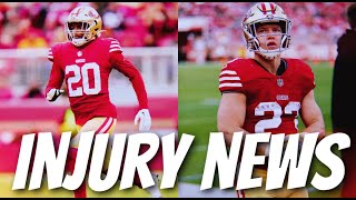 Live Reaction to 49ers Christian McCaffrey regular season coming to an end  Ambry Thomas Injury [upl. by Florinda613]