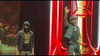 50 Cent brings out Eminem in Detroit quotPatiently Waitingquot Sep 17 2023 [upl. by Eldred]