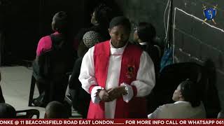 Sunday Live Service  With Rev L Mzonke  11 Beaconsfield Road East London [upl. by Alwin]