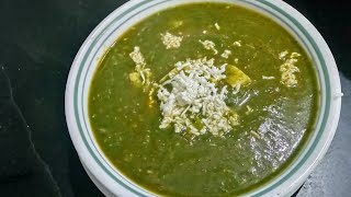 winter special palak paneer recipe palakh paneerhow to make palak paneer recipe [upl. by Einna]