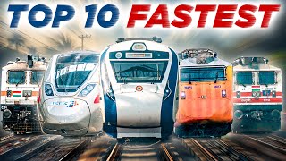 Top 10 Fastest Trains of India🔥 [upl. by Aural152]