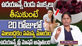 ఉదయాన్నే మోషన్ క్లియర్  Cures Constipation  Get Free Motion Easily  Constipation Home Remedies [upl. by Haldan546]