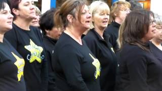 Dunmow Rock Choir  how deep is your love [upl. by Nisse]