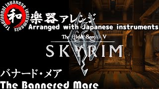 SKYRIM  The Bannered Mare music played in bars etc Japanese Instruments [upl. by Drofyar737]