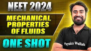 MECHANICAL PROPERTIES OF FLUIDS in 1Shot FULL CHAPTER COVERAGE ConceptsPYQs  Prachand NEET 2024 [upl. by Lebisor]