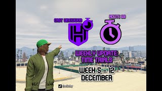 GTA 5 Online  Weekly Update  Time Trials 5  12 December [upl. by Yllak]