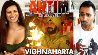 VIGHNAHARTA  ANTIM The Final Truth  SALMAN KHAN  Aayush Sharma  Varun Dhawan  REACTION [upl. by Parnas]