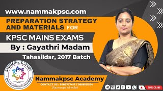 KAS Preparation strategy and Materials  Nammakpsc Test series  by Gayathri madam Tahsildar [upl. by Laszlo]