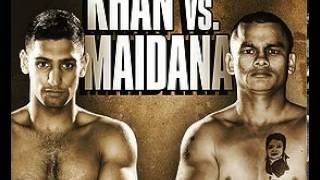 Amir Khan vs Marcos Maidana 2 [upl. by Atekram469]