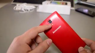 Lenovo A2010 распаковка и обзор бюджетного смартфона [upl. by Ettesil493]