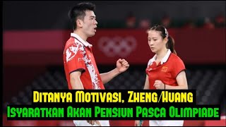 Ditanya Motivasi Ganda Campuran Terbaik China Isyaratkan Akan Pensiun Pasca Olimpiade [upl. by Cchaddie]