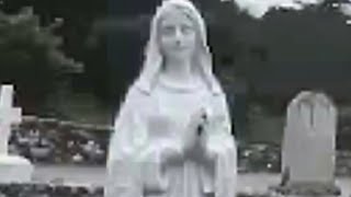 10 Virgin Mary Statues Caught MOVING on Camera [upl. by Urbanus]