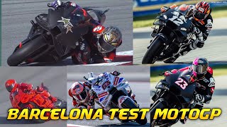 🔥BARCELONA TEST MOTOGP🔥😱 [upl. by Fonz]