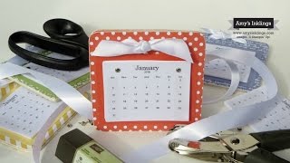 Coaster Easel Calender [upl. by Ecnerrat]