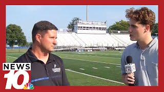 Touchdown 10 Interview with Brockports Head Coach Paul Carella [upl. by Nivle]