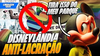 PARQUES DA DISNEY SE TORNAM ANTILACRAÇÃO [upl. by Aramas]