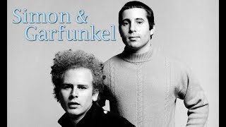 Simon amp Garfunkel  Bridge Over Troubled Water Lyric Video [upl. by Lucia645]