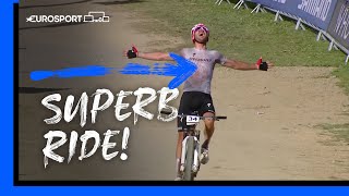 Victor Koretzky BEATS Nino Schurter To Win Mens UCI CrossCountry World Cup Race  Highlights [upl. by Market31]