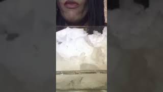 CHUNKY POWDERY ICE asmreating icesounds powderyice shotsvideo satisfying [upl. by Ensoll]