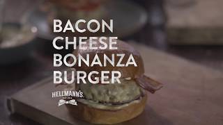 Hellmanns Bacon Cheese Bonanaza Burger [upl. by Lucic]