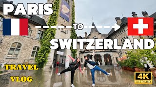 Finally heading to Zurich Switzerland  from Paris via train  DIY Europe Travel Vlog 4k 2024 [upl. by Coady]