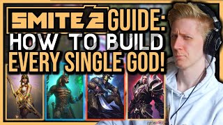 How To Build EVERY SMITE 2 GOD  Full Builds amp StrInt Explanation [upl. by Mallissa]