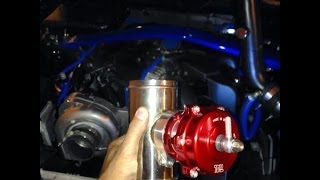 Tial Q BOV for 2012 Supercharged Mustang [upl. by Monah563]