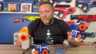 Nerf Retaliator Mods  7KG Spring vs 9KG Spring [upl. by Elleoj504]